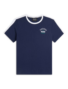 Freddy T-shirt uomo con dettagli a contrasto e logo stile college