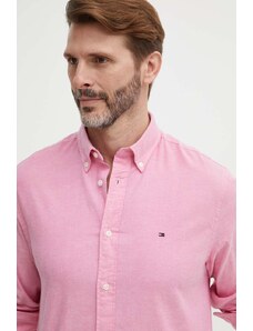 Tommy Hilfiger camicia uomo colore rosa