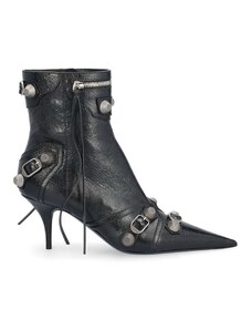 Balenciaga Cagole Leather Boots