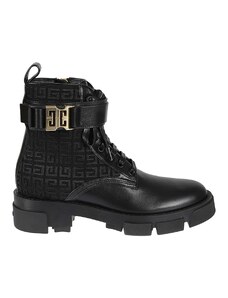 Givenchy Leather Logo Boots