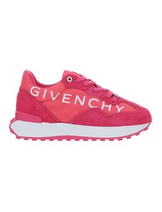 Givenchy Canvas And Suede Sneakers