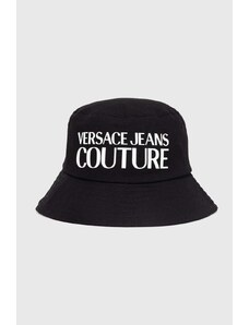 Versace Jeans Couture berretto in cotone colore nero 76GAZK04 ZG268