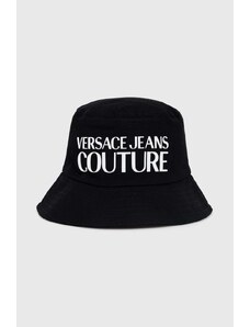 Versace Jeans Couture berretto in cotone colore nero 76HAZK04 ZG268