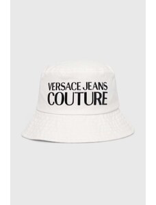 Versace Jeans Couture berretto in cotone colore bianco 76HAZK04 ZG268