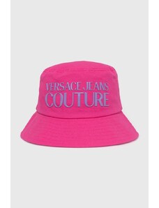 Versace Jeans Couture berretto in cotone colore rosa 76HAZK04 ZG268