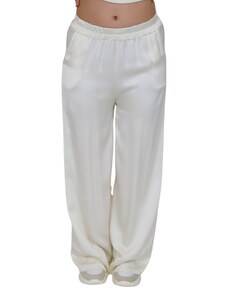 Pantaloni Donna ZAHJR 53539095 Tessuto sintetico Bianco -