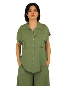Camicie Donna ZAHJR 53539101 Verde -