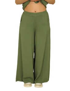 Pantaloni Donna ZAHJR 53539102 Verde -