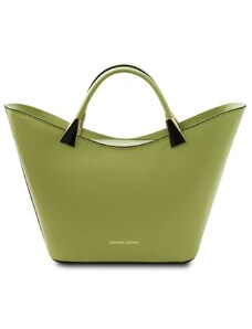 Tuscany Leather TL142287 TL Bag - Borsa a mano in pelle Verde