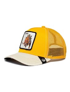Goorin Bros berretto da baseball Roofed Lizard colore giallo 101-0143