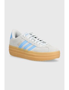 adidas sneakers in camoscio VL COURT BOLD colore blu IH2310