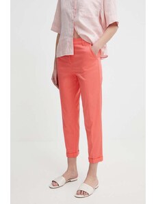 Sisley pantaloni donna colore arancione