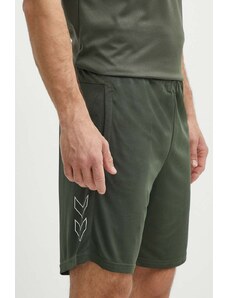 Hummel pantaloncini da allenamento Flex Mesh colore verde