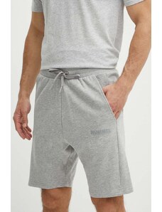 Hummel pantaloncini in cotone colore grigio