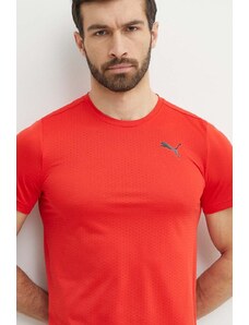 Puma maglietta da allenamento Favourite Blaster colore rosso
