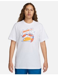 Nike - T-shirt unisex bianca con grafica chef-Bianco