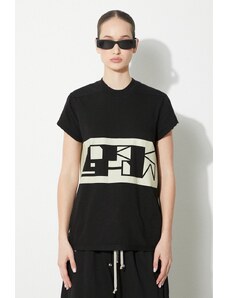Rick Owens t-shirt in cotone Small Level T-Shirt donna colore nero DS01D1208.RNEP2.0908