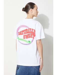 JW Anderson t-shirt in cotone Naturally Sweet Anchor T-Shirt donna colore bianco JT0220.PG0980.001