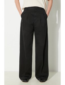 Carhartt WIP pantaloni in cotone Leola Pant colore nero I033147.8906