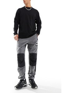 The North Face - NSE - Pantaloni antivento grigi e neri-Grigio