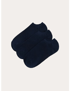 Alcott - Set di 3 paia di calzini in cotone, , Na1 Navy Dark, Taglia: Unica