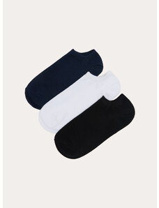 Alcott - Set di 3 paia di calzini in cotone, , Multicolore, Taglia: Unica