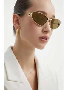 Balenciaga occhiali da sole donna colore oro BB0335S