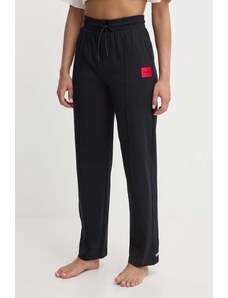 HUGO pantaloni da jogging in cotone colore nero 50514871