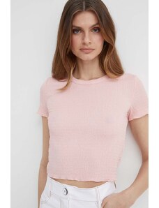 Guess t-shirt donna colore rosa
