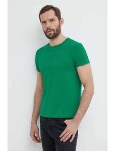 Tommy Hilfiger t-shirt uomo colore verde MW0MW10800