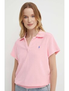 Polo Ralph Lauren polo donna colore rosa 211936221