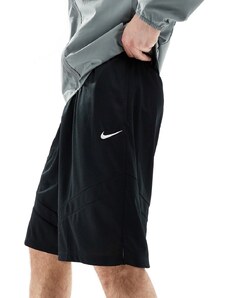 Nike Basketball - Icon - Pantaloncini da 11" neri con logo-Nero