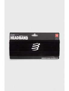 Compressport fascia per capelli Headband On/Off colore nero XBNU3909
