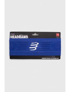 Compressport fascia per capelli Headband On/Off colore blu XBNU3905