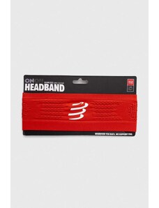 Compressport fascia per capelli Headband On/Off colore rosso XBNU3903
