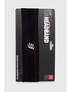 Compressport fascia per capelli Thin Headband On/Off colore nero XBNU3919