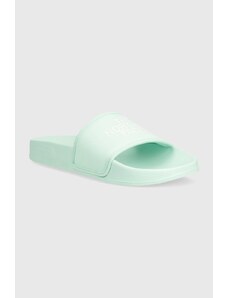 The North Face ciabatte slide BASE CAMP SLIDE III donna colore turchese NF0A4T2S3JO1