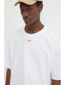 Diesel t-shirt in cotone T-BOXT-D MAGLIETTA uomo colore bianco A13937.0NIAR