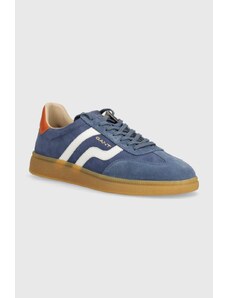 Gant sneakers in pelle Cuzmo colore blu 28633481.G63