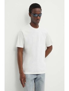 Diesel t-shirt in cotone T-MUST-SLITS-N2 uomo colore bianco A13238.0QANW