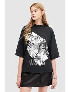 AllSaints t-shirt in cotone PROWL AMELIE TEE donna colore nero W086JA