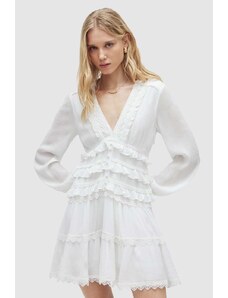 AllSaints vestito ZORA DRESS colore bianco WD462Y