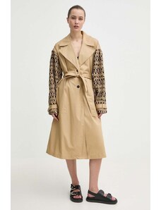 Karl Lagerfeld trench donna colore beige