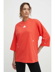 adidas t-shirt donna colore arancione