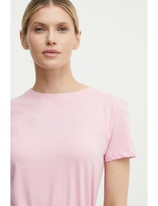 Guess t-shirt SKYLAR donna colore rosa V4GI09 J1314