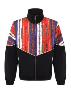 Gucci Flower Print Silk Bomber Jacket