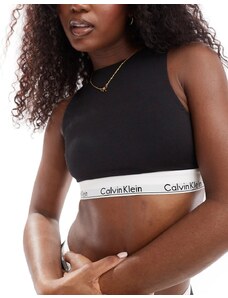 Calvin Klein - Modern Cotton - Brassière sfoderata nera-Nero