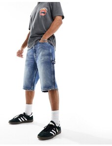 Tommy Jeans - Pantaloncini skater lavaggio medio-Blu