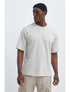 Champion t-shirt in cotone uomo colore beige 220017