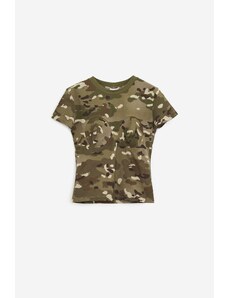 Vaquera T-Shirt TITTY in cotone camouflage
